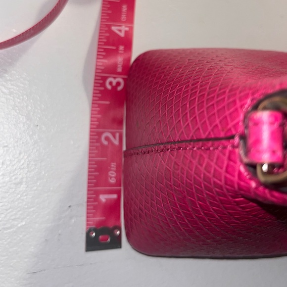 NWOT Michael Kors Pink Pebbled Leather Crossbody Bag - Picture 7 of 7